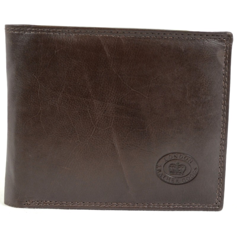 Men's Soft Leather Wallet With Multiple Card Slots and Pockets