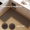 L Shape Kitchen Mat, Anti-slip Corner Kitchen Mats for Floor,