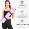 Risipu Yoga Mat Strap Slap Band, One Snap Keep Exercise