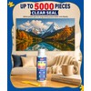 Quadence Jigsaw Puzzle Glue, 200ML Clear Sealer with Sponge Applicator
