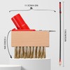 Mitclear Moss Remove Brush with Long Handle(53IN), Deck Crevice Cleaning