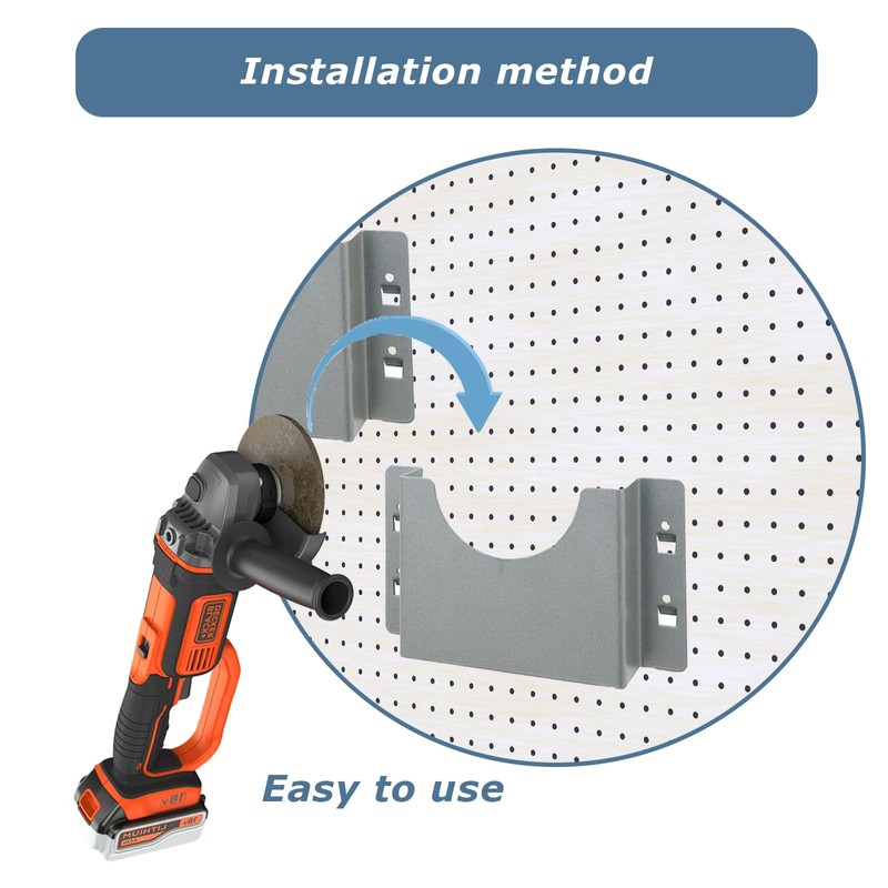 Xuoxeji Angle Grinder Wall Bracket Tool Hook Holder Stand for