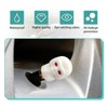 Dickno 5 PCS Skull Style Tire Valve Stem Caps with