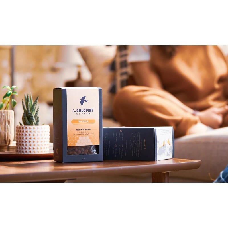 La Colombe Nizza Medium Roast Whole Bean Coffee 12 Ounce