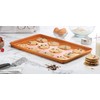 Ihanini Set of 2 Nonstick Copper Baking Sheets, 11" x