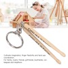 Mini Drum Sticks Keychain Wooden Decoration Accessory Percussion 2 Drumstick