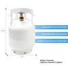 FLAME KING YSN5LB 5 Pound Propane Tank Cylinder, Great For
