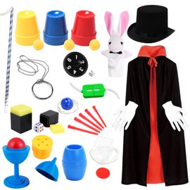 Skirfy Magic Goods, Toys, 12 Types, Magic Goods, Magic Set, Magic Set, Magic Stick, Magic Bag, Magic Costume, For Children, Elementary School Students, Birthday, Christmas, New Year, Gift