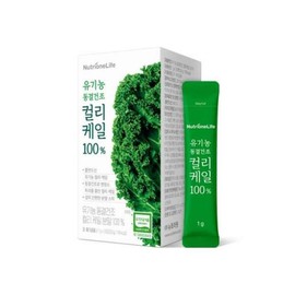 NutriOne (현대홈쇼핑)(단품) 뉴트리원 폴란드 유기농 컬리케일 곱슬케일 100% 1박스 (Hyundai Home Shopping) (Single Item) NutriOne Poland Organic Curly Kale 100% 1 Box