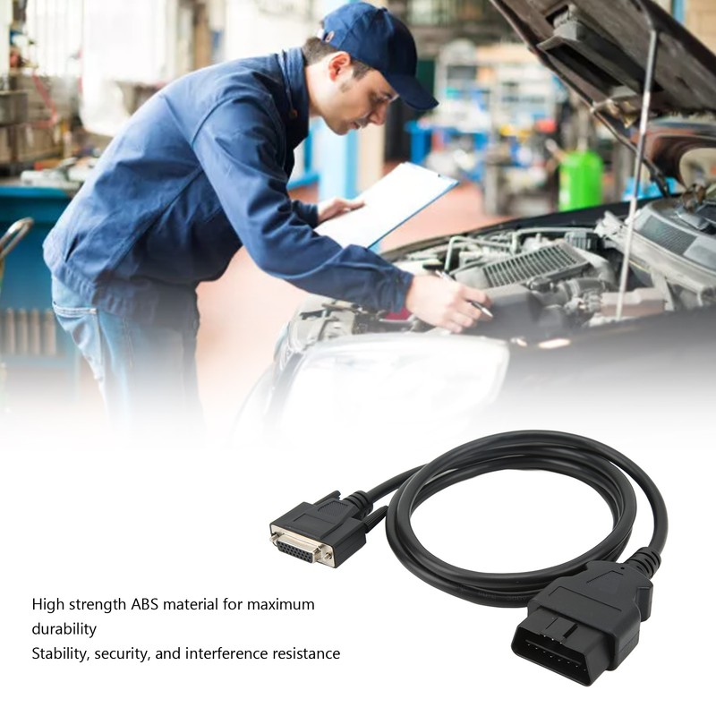 Diagnostic Cable Accurate Flexible Interference Resistant Fit for 16Pin to