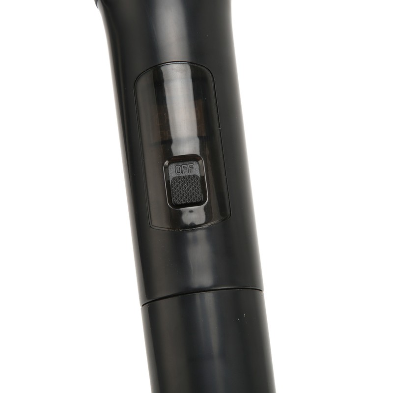 UHF Wireless Microphone 131ft Range Noise Reduction Handheld Dynamic Mic