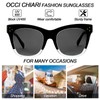 OCCI CHIARI Oversized Women's Sunglasses Outdoor Glasses Block U V