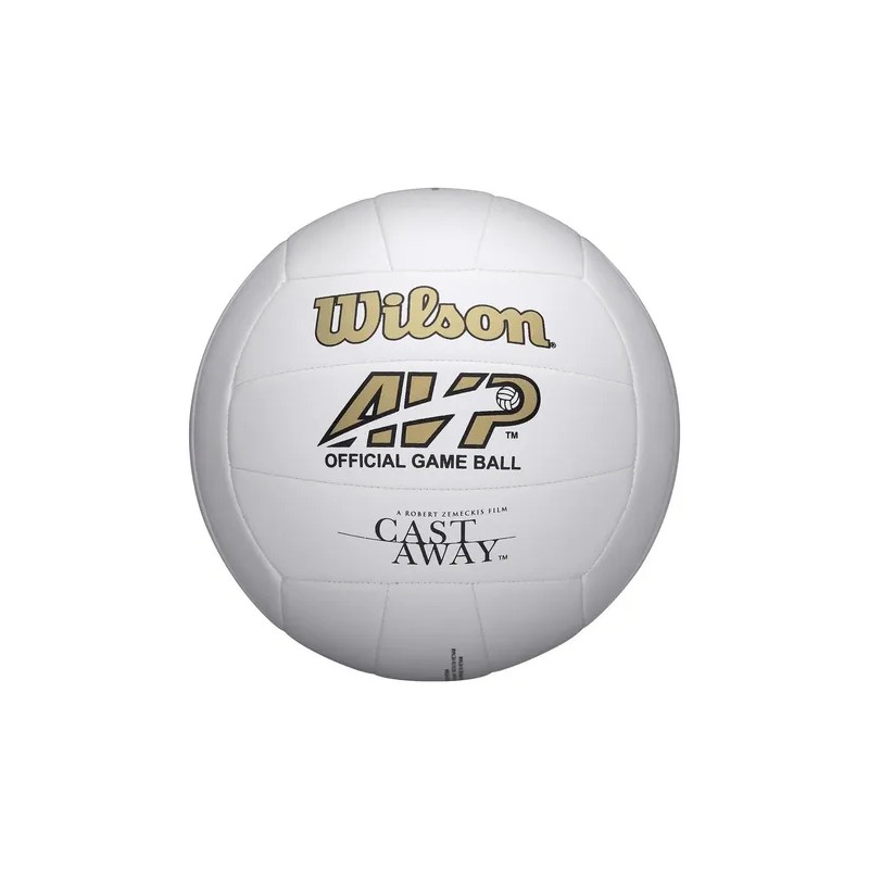 Balón De Volleyball Castaway Naufrago Wilson Color Blanco