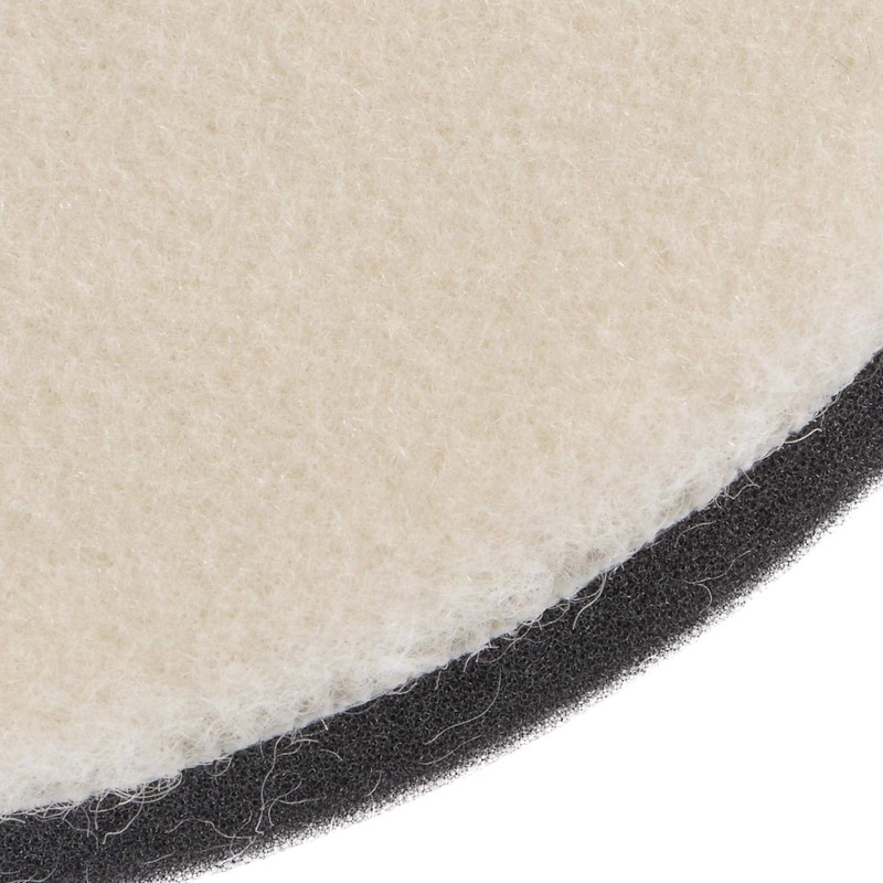 uxcell 2" Wool Felt Sponge Polishing Pad Hook and Loop