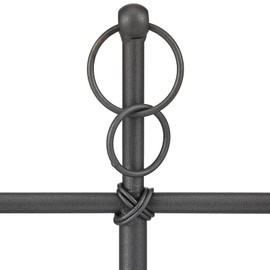 Farmhouse Table Libra Scale Decor, 15" H Metal Centerpiece Balance for Justice Home Decorative with Vintage Style