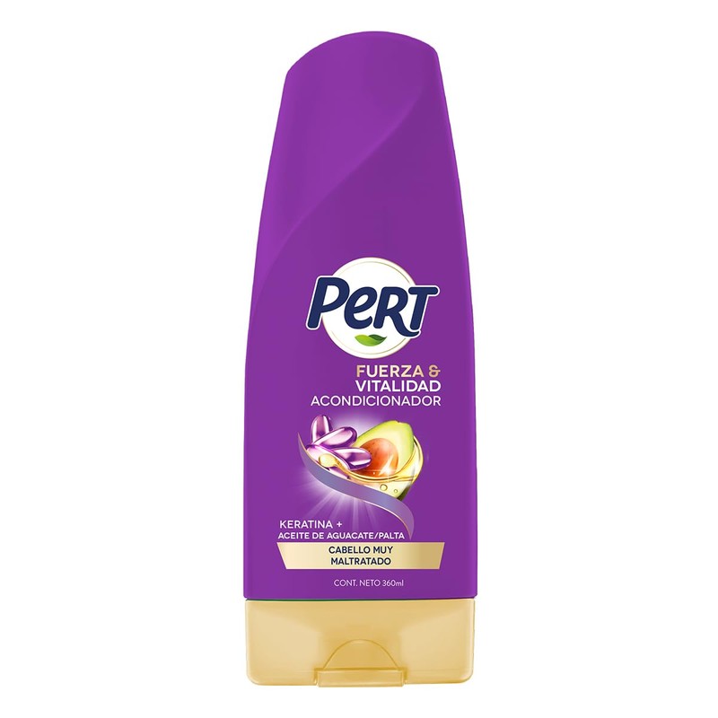 PERT, Acondicionador Keratina | Cabello fuerte, flexible y resistente a