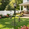 Upgraded Garden Hose Holder, Freestanding Water Hose Holder, Double Shepherds