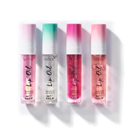 Technic Lip Oil - Orange - Flavoured, Non Sticky, Hydrating Lip Oil - High-Shine, Glossy Finish That Can be Worn Alone or On Top Of Your Favourite Lipstick