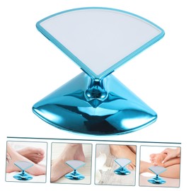 WOONEKY Portable Handheld Foot Scrubber Ergonomic Callus Remover Exfoliating File for Smooth Heels for Foot Care