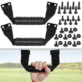 CHolic 2 Pack Universal Golf Cart Grab Handle Compatible with Club Car, EZGO, Yamaha, XSeries with Versa Triple Track Tops Only