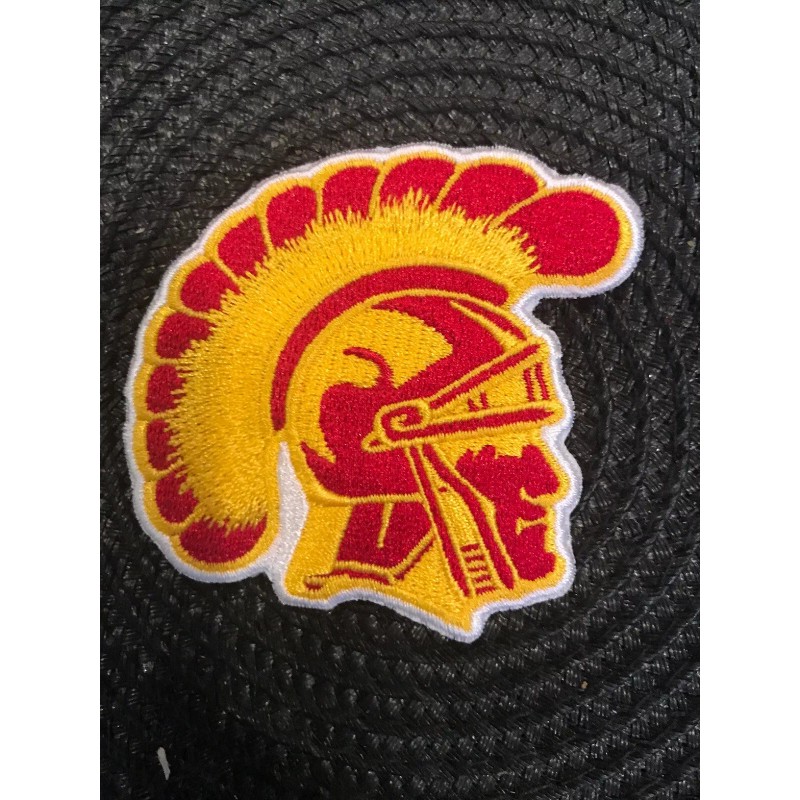 USC Southern Cal Trojans Embroidered Iron On Patch Old Stock