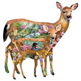 SunsOut Forest Friends 1000 pc Jigsaw Puzzle