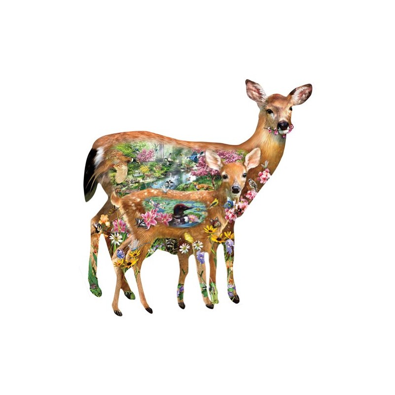 SunsOut Forest Friends 1000 pc Jigsaw Puzzle