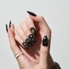 GLAMERMAID Press On Uñas Medium Almendra, Halloween Hecho A Mano