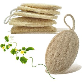 Esponja Natural de Lufa Ecológica para Platos y Cocina (5 Paquetes)