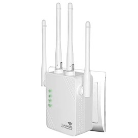 1200Mbps WiFi Extender WiFi Booster Signal Amplifier up to 9882 sq.ft and Support 64 Devices WiFi Amplifier WiFi Range Extender Wireless Internet Repeater for Home with Ethernet Port & AP Mode