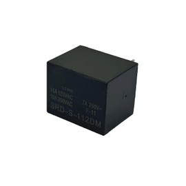 SRD-S-112DM 12VDC 15A 4-Pin Relay for Water Heaters and Air Conditioners - Efficient Power Control
