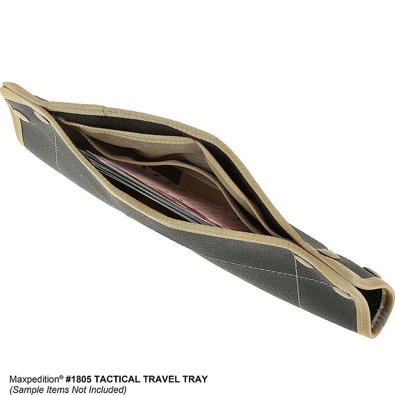 Maxpedition Gear Tactical Travel Tray, Black, size