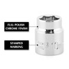 MIXPOWER 3/8" Drive Low Profile Stubby Impact Socket Set with