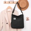 VEAGIA Tote Bag, Large Canvas Tote A4 Canvas Duffel Bag,