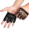 RYMNT Minimal Workout Gloves,Short Micro Weight Lifting Gloves Grip Pads