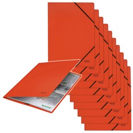 L:Elastic Folder Recycle A4 red