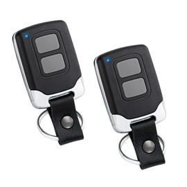 pepape Pack of 2 Garage Remote Control for Standard Steel Crawford EA433 2KS, EA433 2KM, RCU 433-2K, RCU 433-4K, N002800, Compatible with Standard Steel Entrematic 433,92 Garage Door Opener Receiver