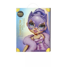 MGA Entertainment Rainbow High Costume Ball Special Edition Violet Willow Cat Costume Fashion Doll