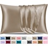 Pamposh Satin Silk Pillowcases For Hair And Skin 2 Pack