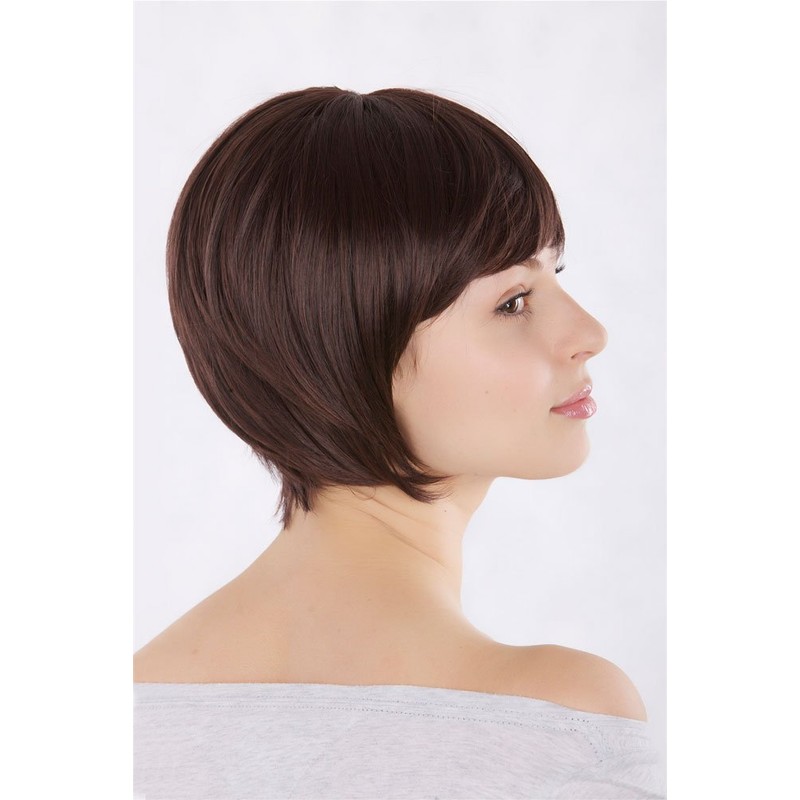 VERY CUTE Lady Fashion Quality BOB Page Wig Short MIXED