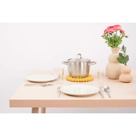 myfelt Klara Felt Ball Trivet Round Diameter 20 cm