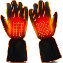 IFWATER Electric Heated Gloves for Men Women,Waterproof Touchscreen Heating Gloves Winter Thermal Sports for Skiing Snowboarding Cycling Motorcycle Hiking Hand Warmer Gloves