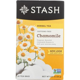 Stash Tea Company - Chamomile - Caffeine Free Herbal Tea