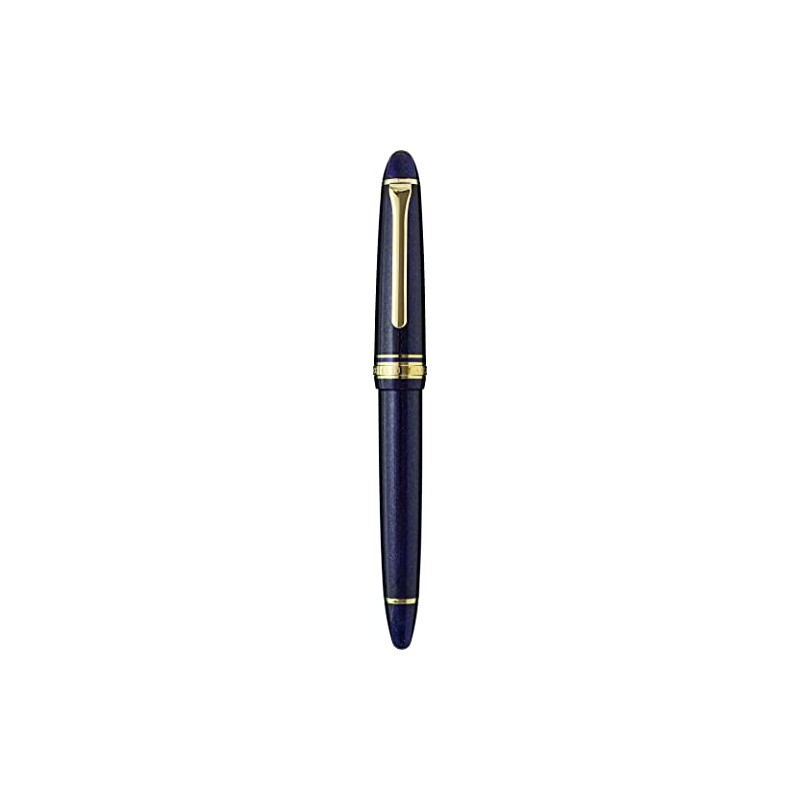 Sailor Fountain Pen, Profit Light, Gold Trim, Shining Blue, Fine