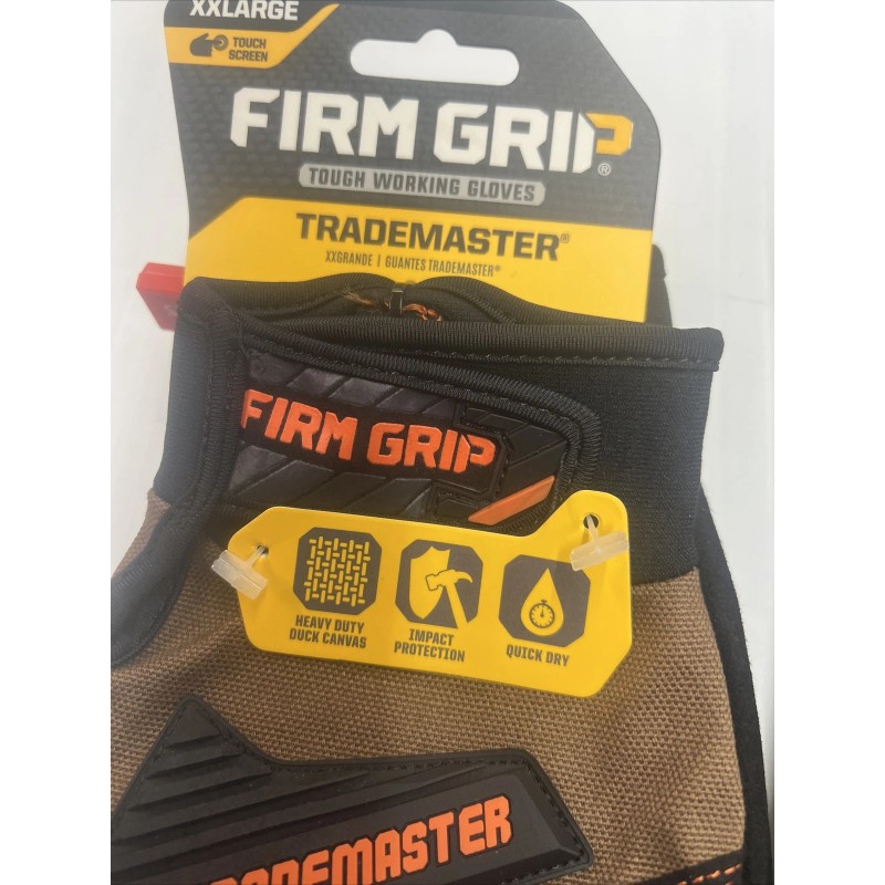 FIRM GRIP Trade Master XX Large Tan Duck Canvas Glove