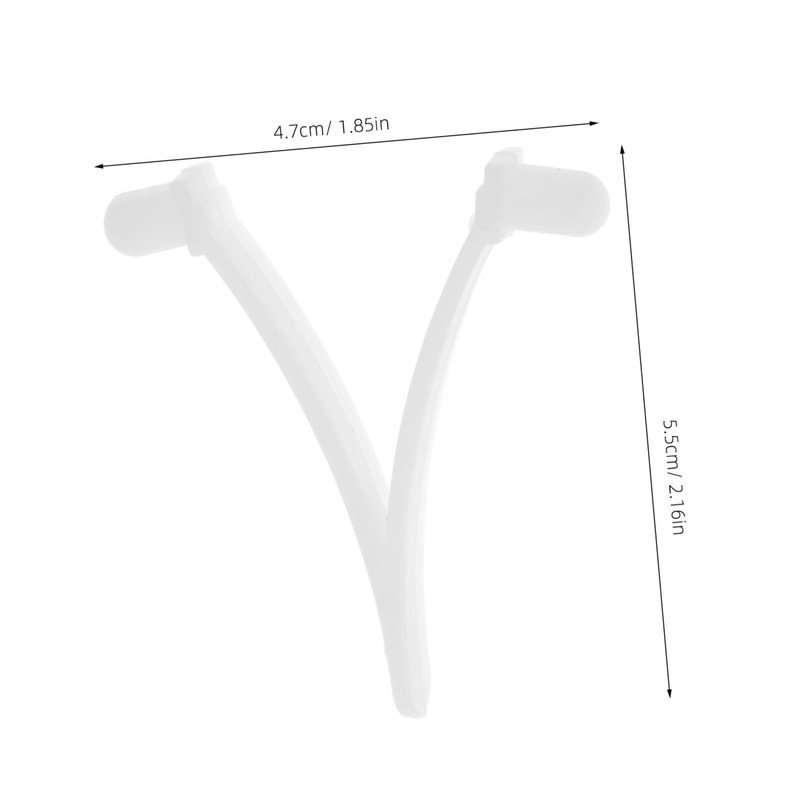 BESPORTBLE 3sets Pool Vacuum Attachment Clips V Shaped Pool Brush
