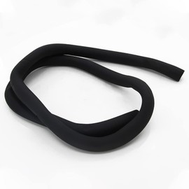 Othmro Foam Hose Pipe Insulation Air Conditioner Heat Insulation Pipe Black 13mmx9mmx1.8m 2 Pcs