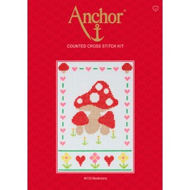 Anchor AKE0010-00001 Kits and Canvas, 100% Cotton, Universal Calendar, One Size