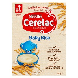 Nestle Cerelac Baby Rice 200g (Expiry 10/2026)