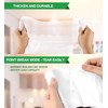 FORID Small Clear Trash Bags, 1.2 Gallon Tiny Garbage Bags,